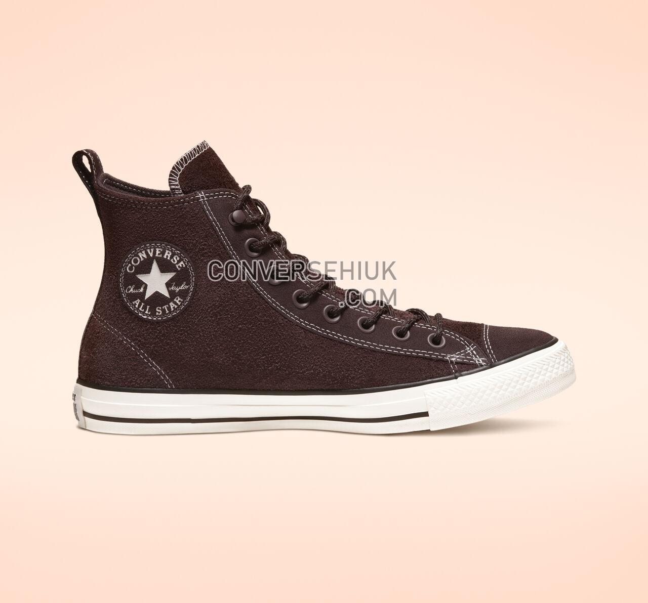 Converse Chuck Taylor All Star Suede High Top Burnt Umber/Egret/Black 165844C Shoes