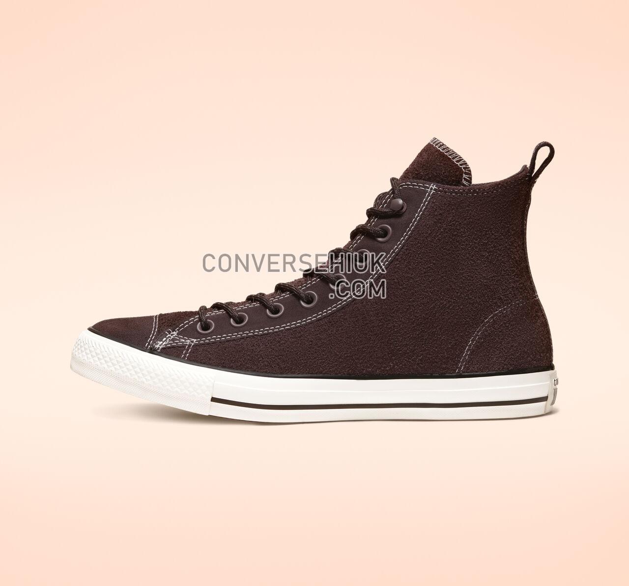 Converse Chuck Taylor All Star Suede High Top Burnt Umber/Egret/Black 165844C Shoes