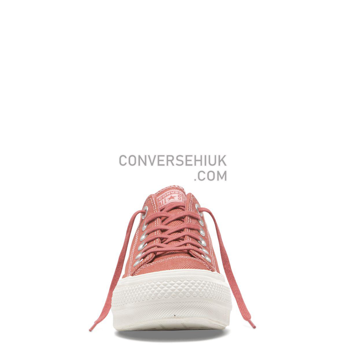 Converse Chuck Taylor All Star Rainbow Lift Low Top Coastal Pink Coastal Pink/Light Redwood/Vintage White 564995 Shoes