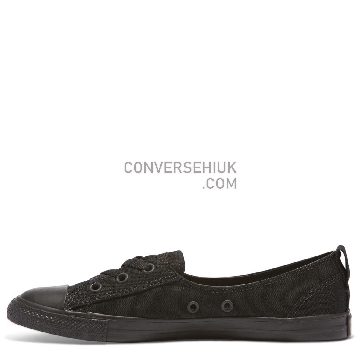 Converse Chuck Taylor All Star Dainty Ballet Low Top Black Mono Black Mono 547163 Shoes