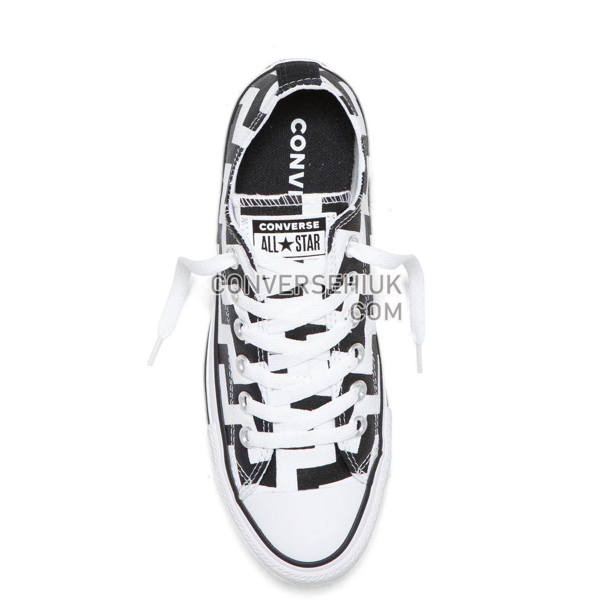 Converse Chuck Taylor All Star Glam Dunk Low Top White White/Black/White 565438 Shoes