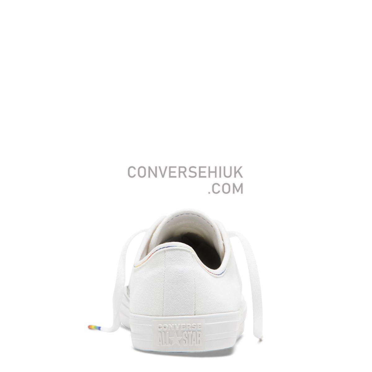 Converse Chuck Taylor All Star Dainty Rainbow Low Top White White/Yellow/White 564979 Shoes