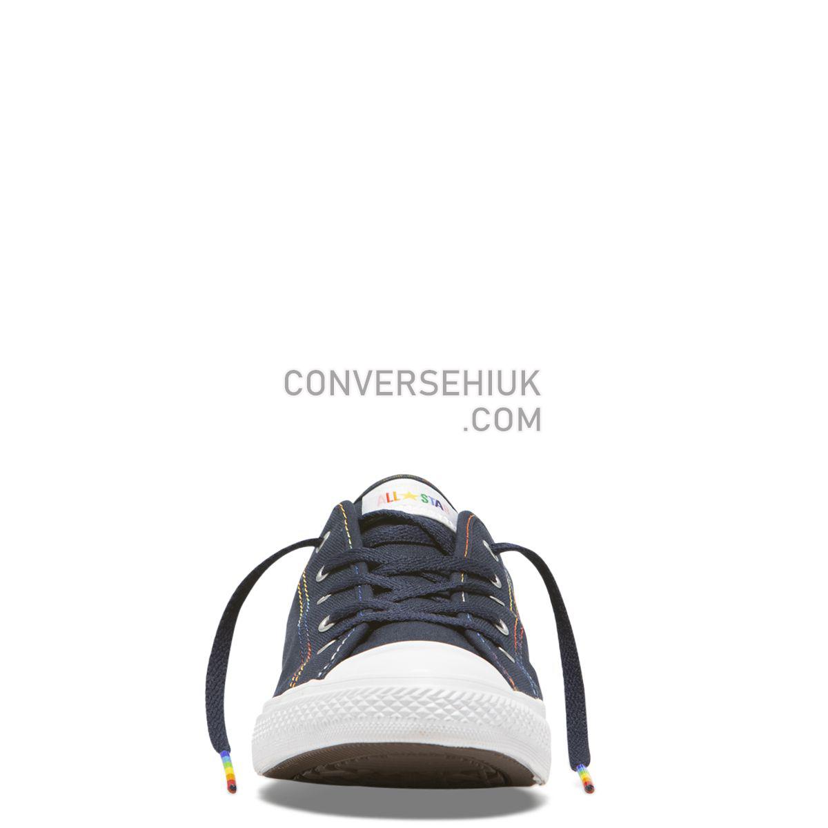 Converse Chuck Taylor All Star Dainty Rainbow Low Top Obsidian Obsidian/Yellow/White 564978 Shoes