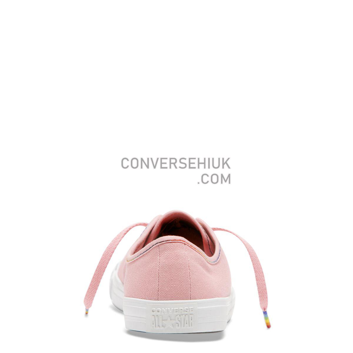 Converse Chuck Taylor All Star Dainty Rainbow Low Top Coastal Pink Coastal Pink/Yellow/White 564980 Shoes