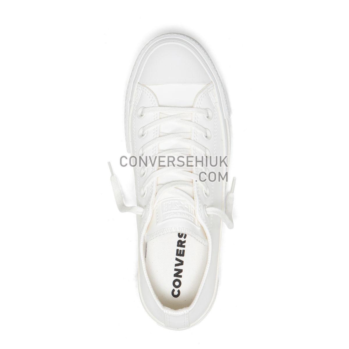 Converse Chuck Taylor All Star Craft Lift Low Top Vintage White Vintage White/Vintage White/Vintage White 564429 Shoes