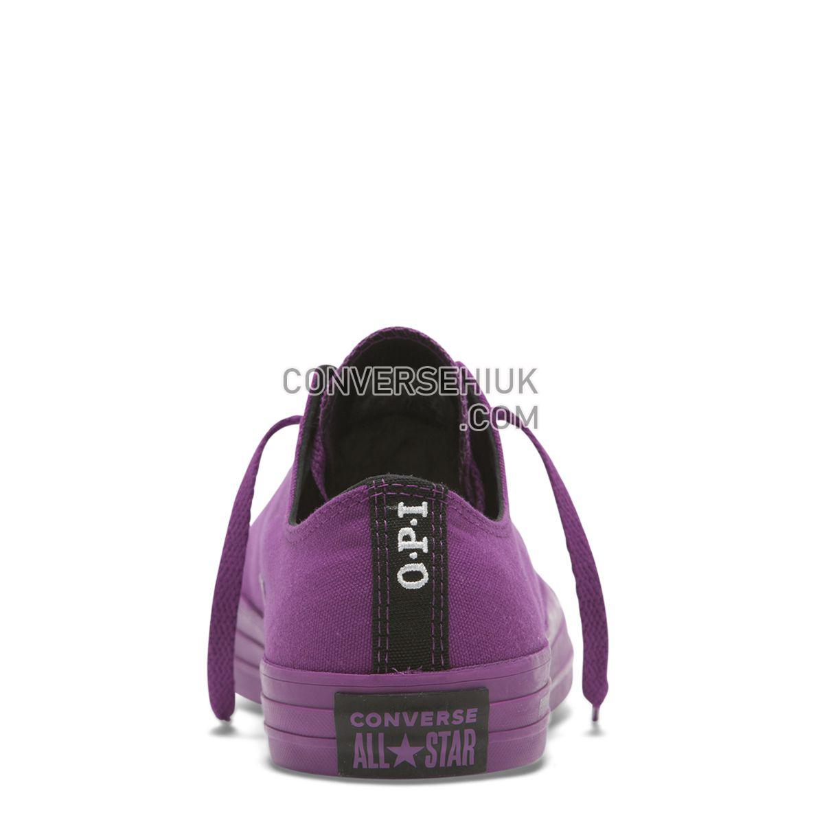 Converse X OPI Chuck Taylor All Star Low Top Purple Dusk Purple Dusk/Purple Dusk/Purple 165661 Shoes