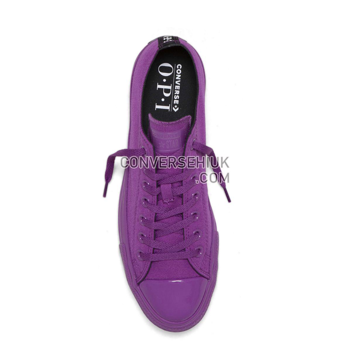 Converse X OPI Chuck Taylor All Star Low Top Purple Dusk Purple Dusk/Purple Dusk/Purple 165661 Shoes