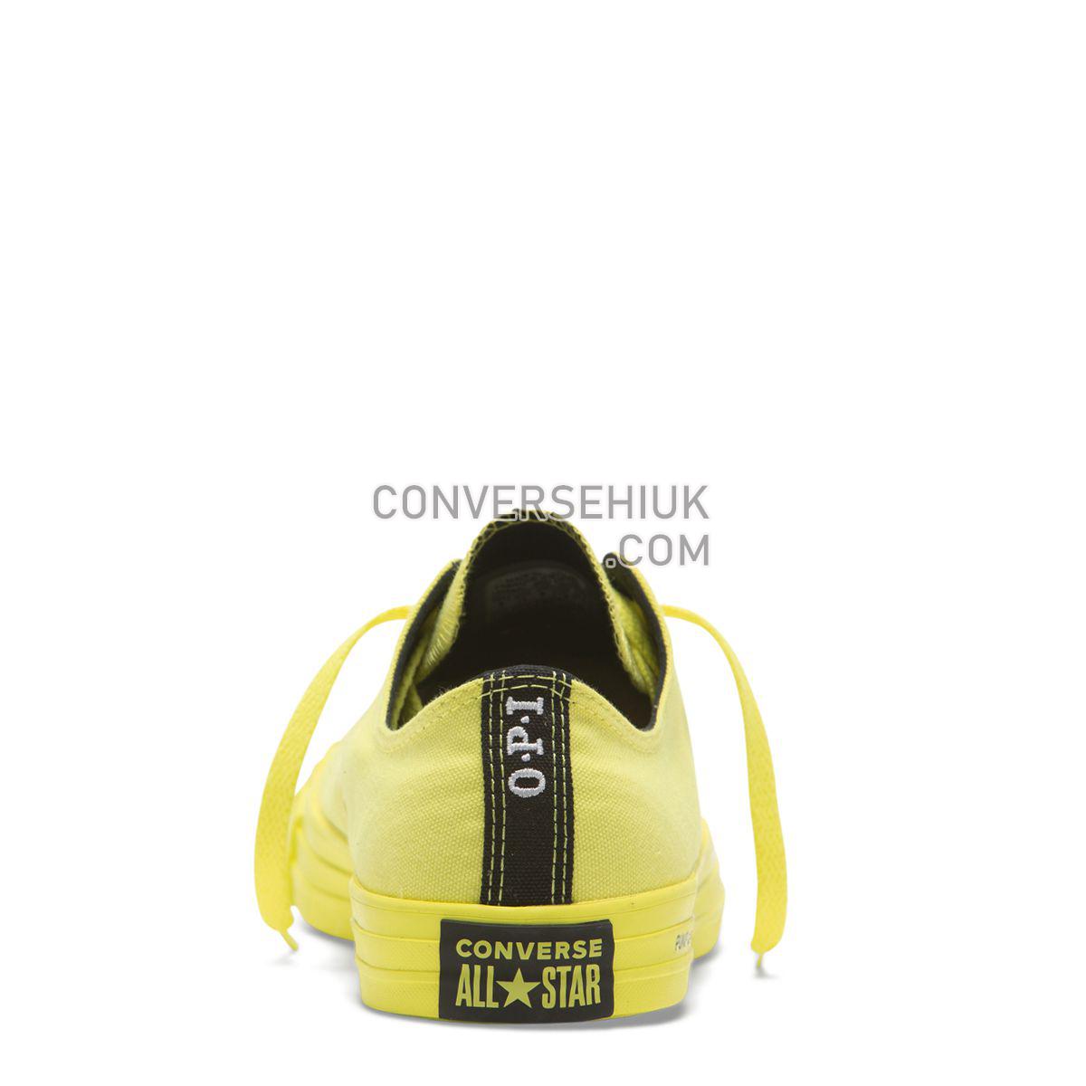 Converse X OPI Chuck Taylor All Star Low Top Zinc Yellow Zinc Yellow/Zinc Yellow 165660 Shoes