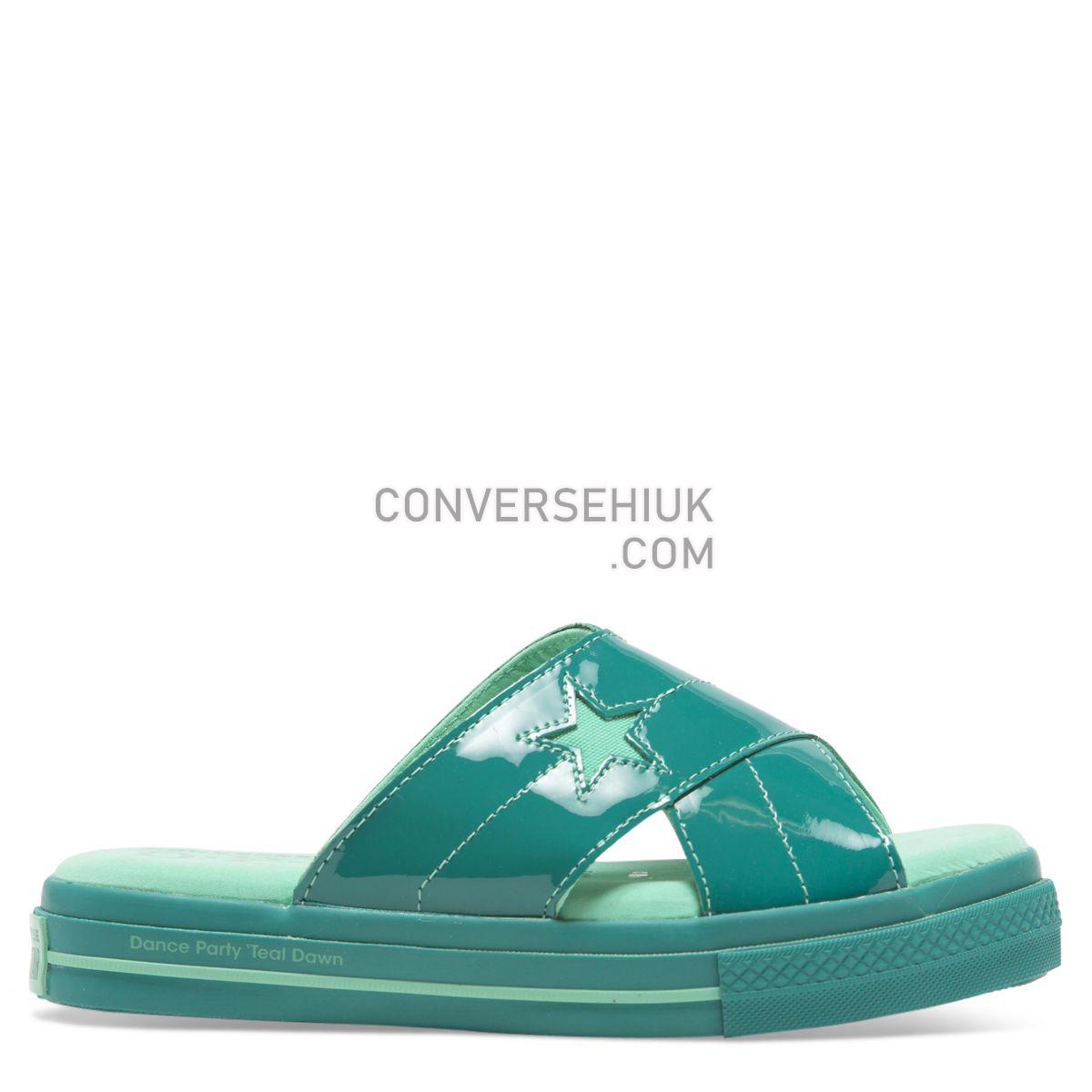 Converse X OPI One Star Sandal Slip Malachite Malachite/Light Menta/Malachite 565663 Shoes