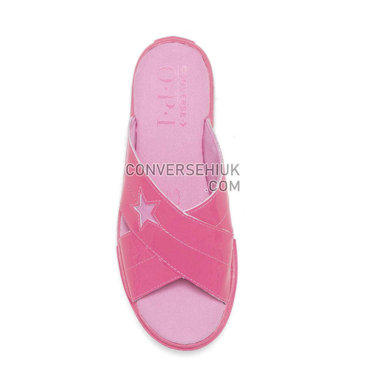 Converse X OPI One Star Sandal Slip Hyper Pink Hyper Pink/Light Strawberry Jam 565662 Shoes