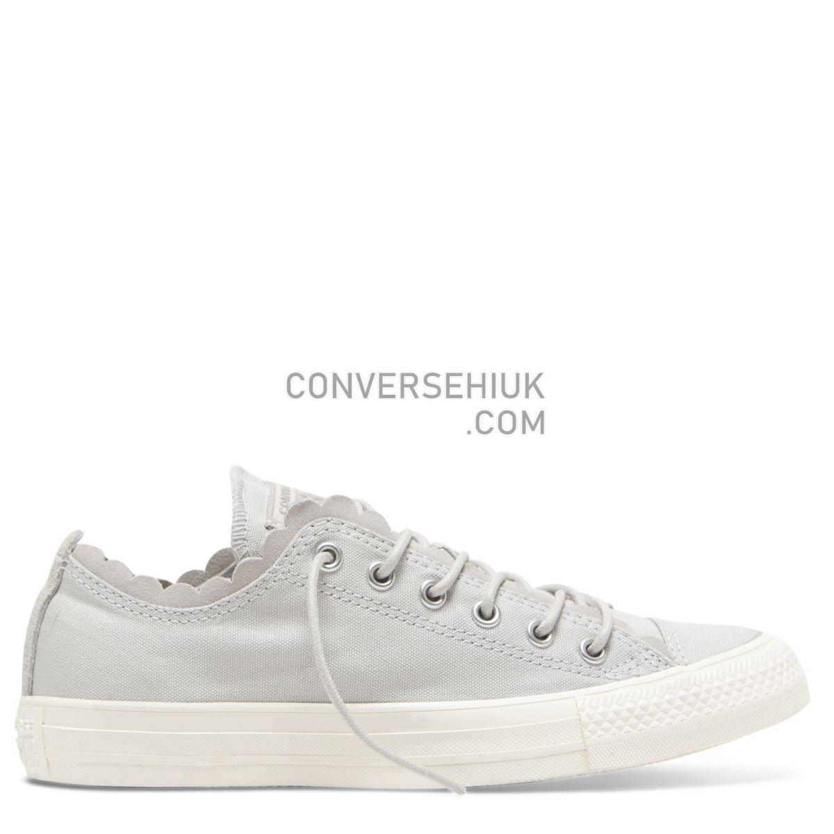 Converse Chuck Taylor All Star Frilly Thrills Low Top Mouse Mouse/Mouse/Egret 564112 Shoes