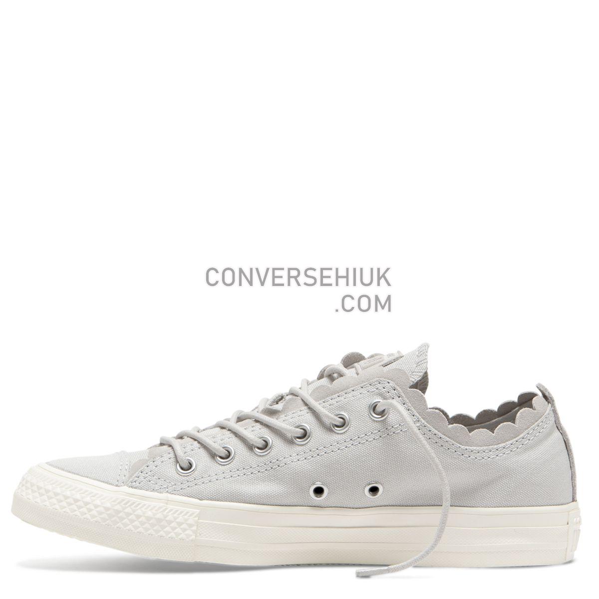 Converse Chuck Taylor All Star Frilly Thrills Low Top Mouse Mouse/Mouse/Egret 564112 Shoes