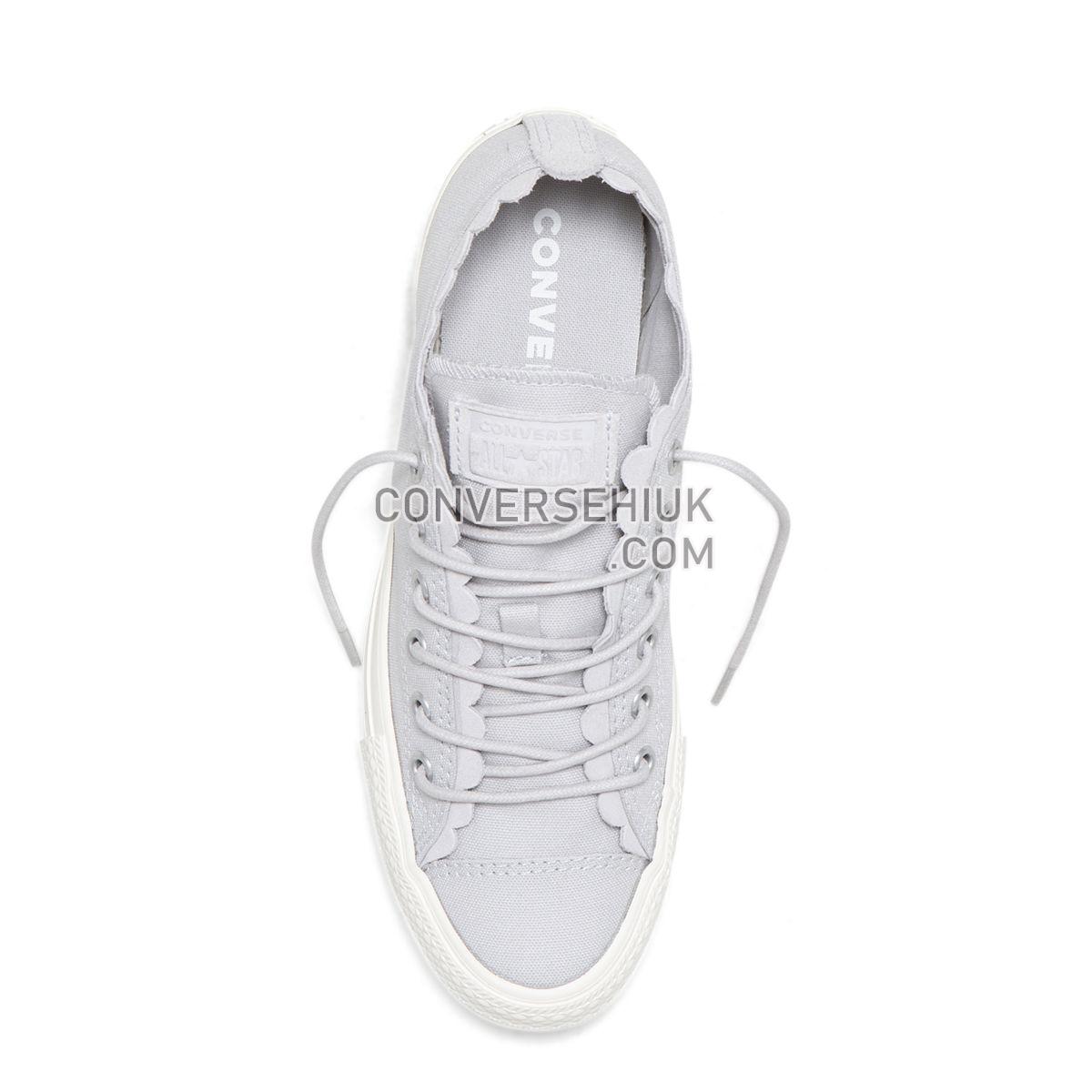 Converse Chuck Taylor All Star Frilly Thrills Low Top Mouse Mouse/Mouse/Egret 564112 Shoes