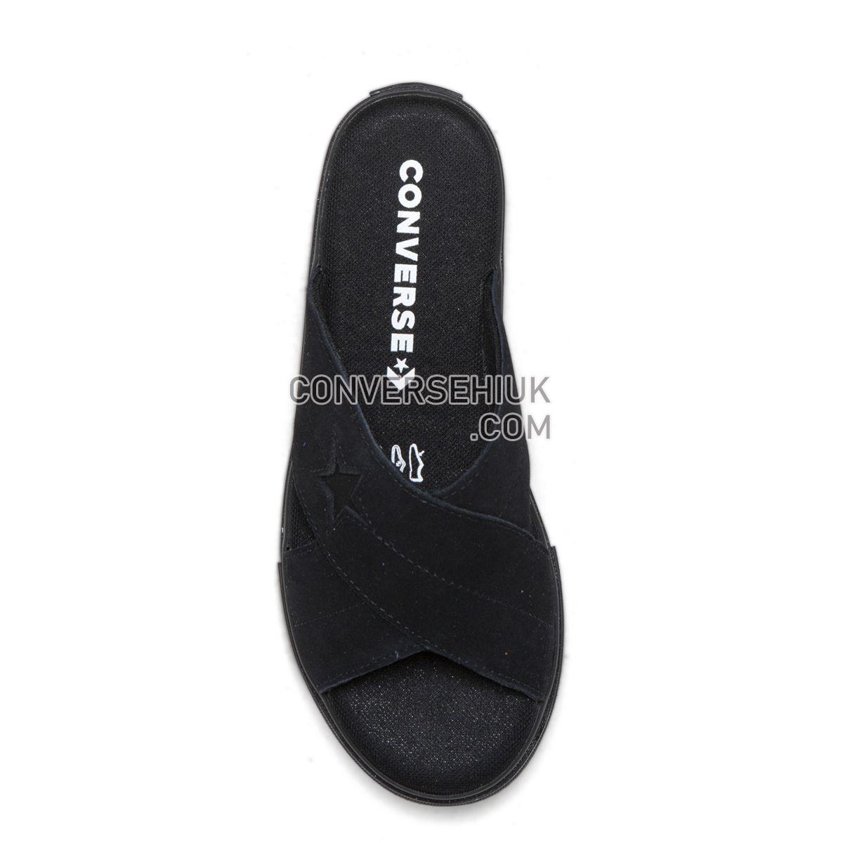 Converse One Star Sandal Slip Black Black/Black/Black 564149 Shoes