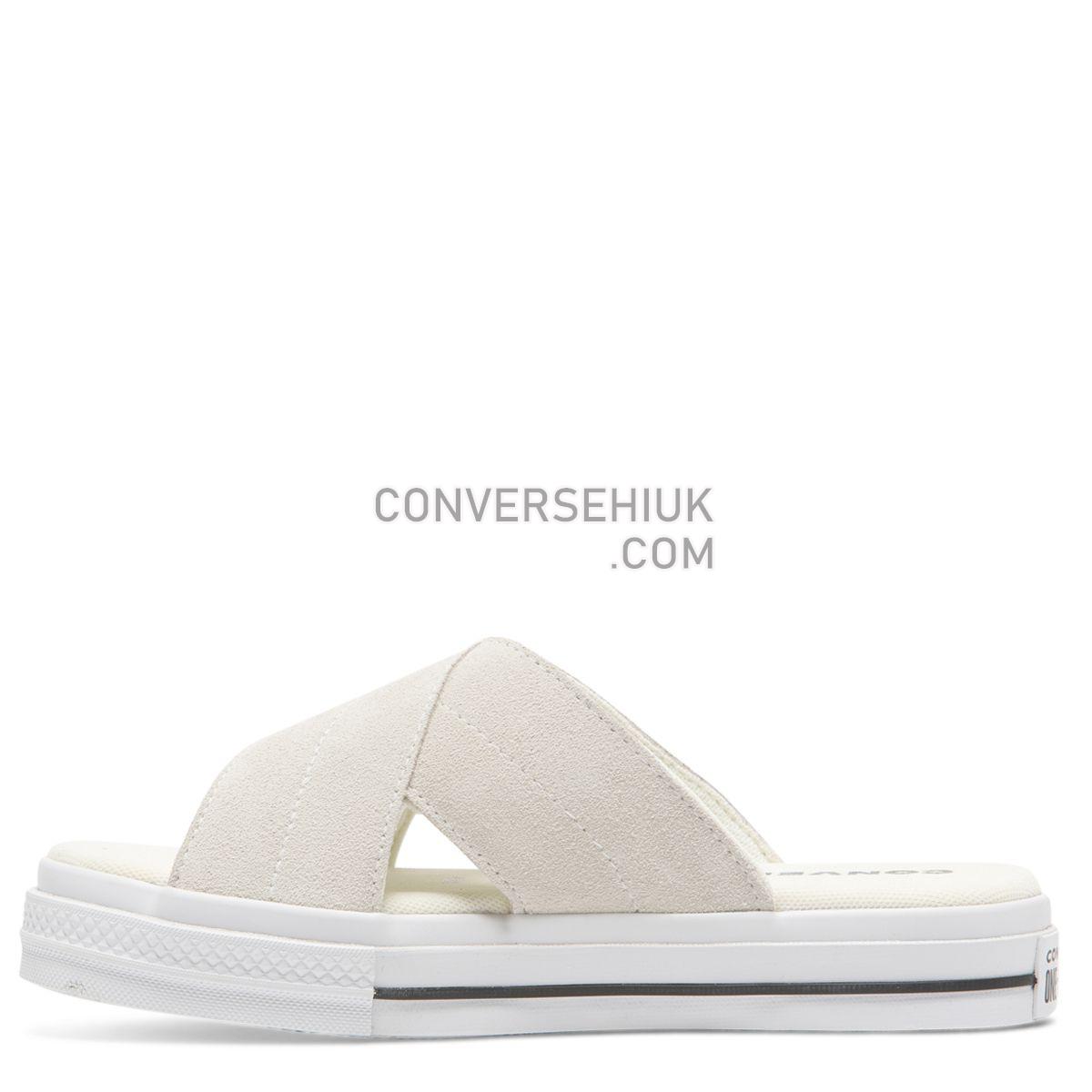 Converse One Star Sandal Slip Egret Egret/Egret/White 564144 Shoes