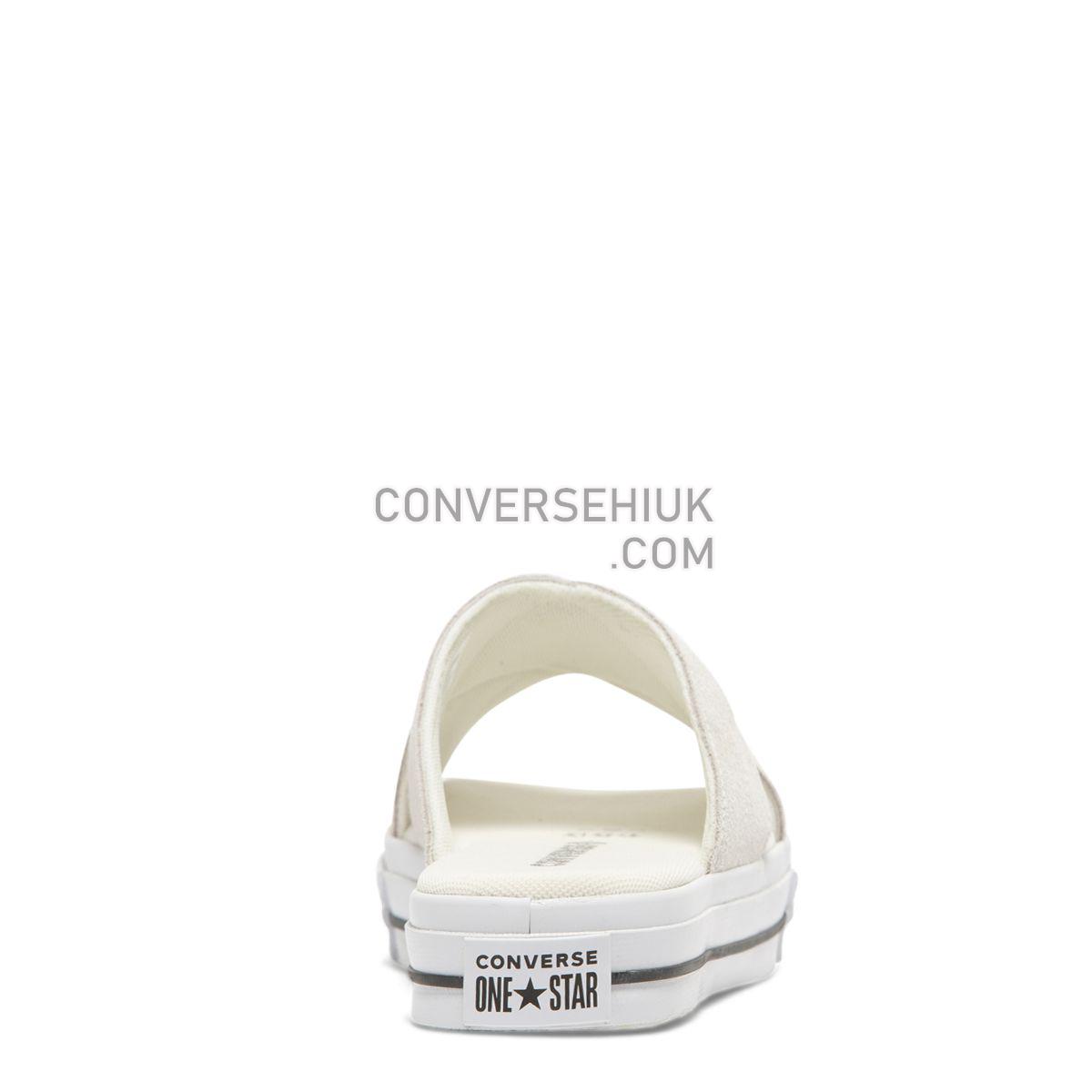 Converse One Star Sandal Slip Egret Egret/Egret/White 564144 Shoes