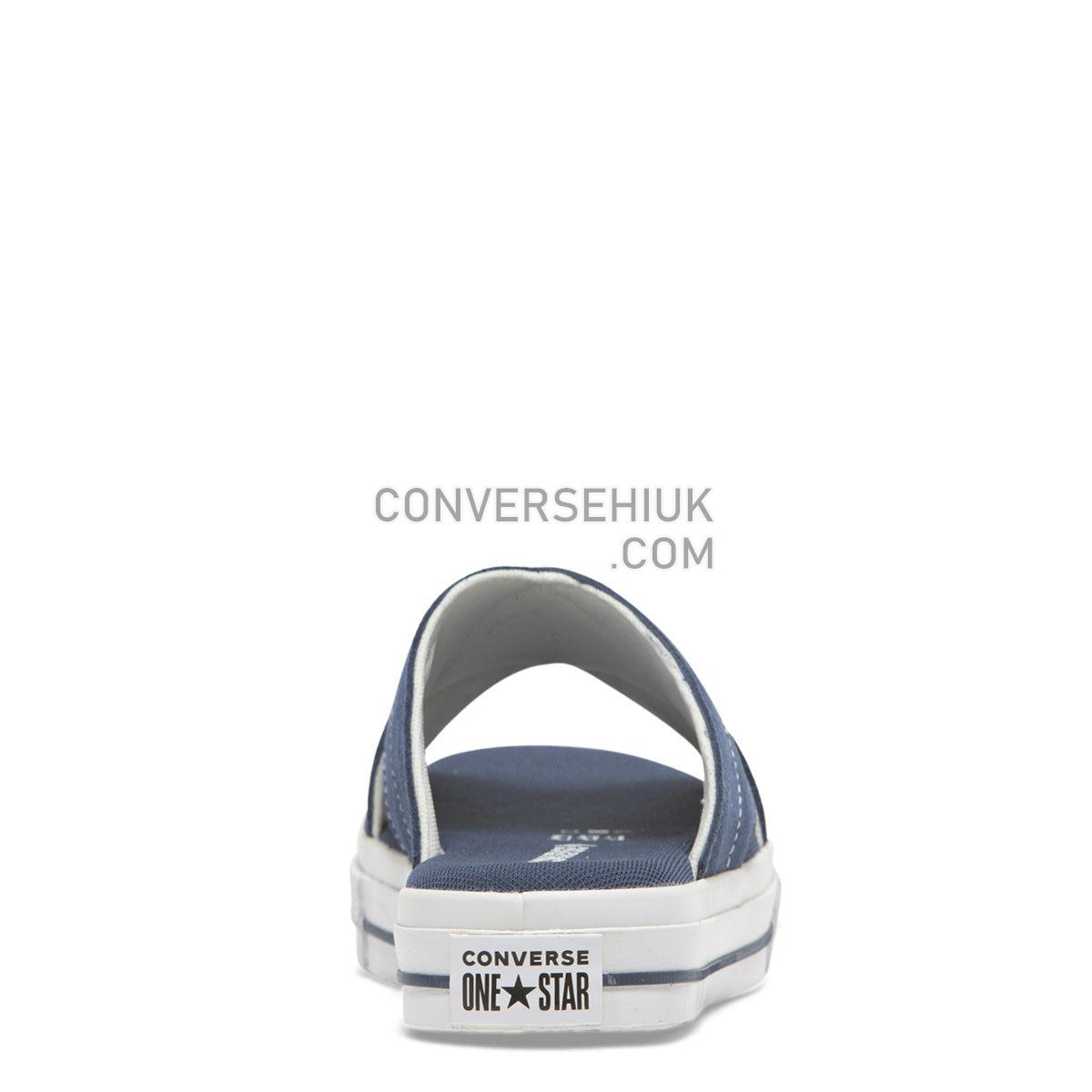 Converse One Star Sandal Slip Navy Navy/Egret/White 564147 Shoes