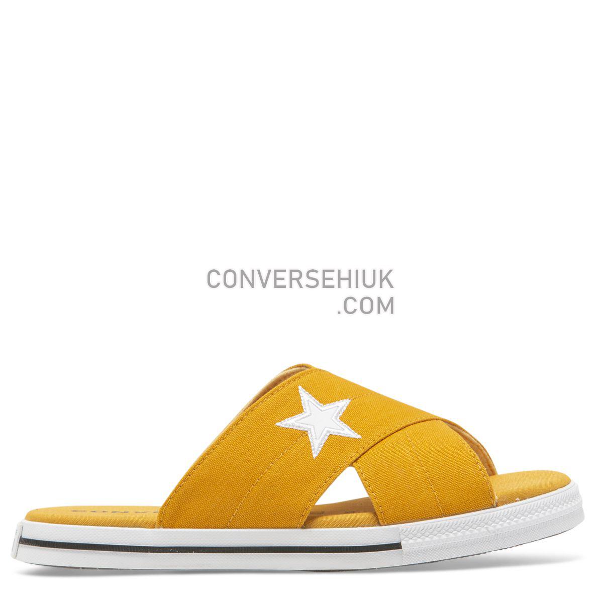 Converse One Star Slide Slip Sunflower Sunflower/Natural Ivory/White 565529 Shoes