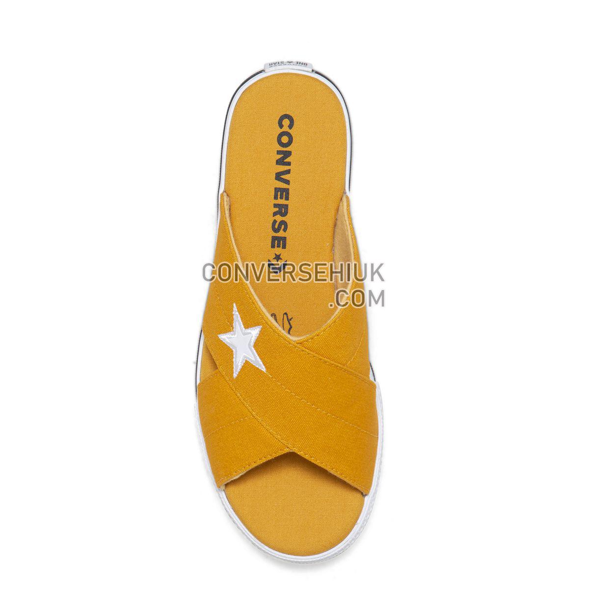 Converse One Star Slide Slip Sunflower Sunflower/Natural Ivory/White 565529 Shoes