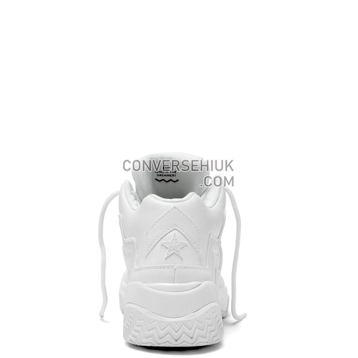 Converse Chuck Taylor All Star VLTG Mission-V Mid White Mono White/White/White 565062 Shoes