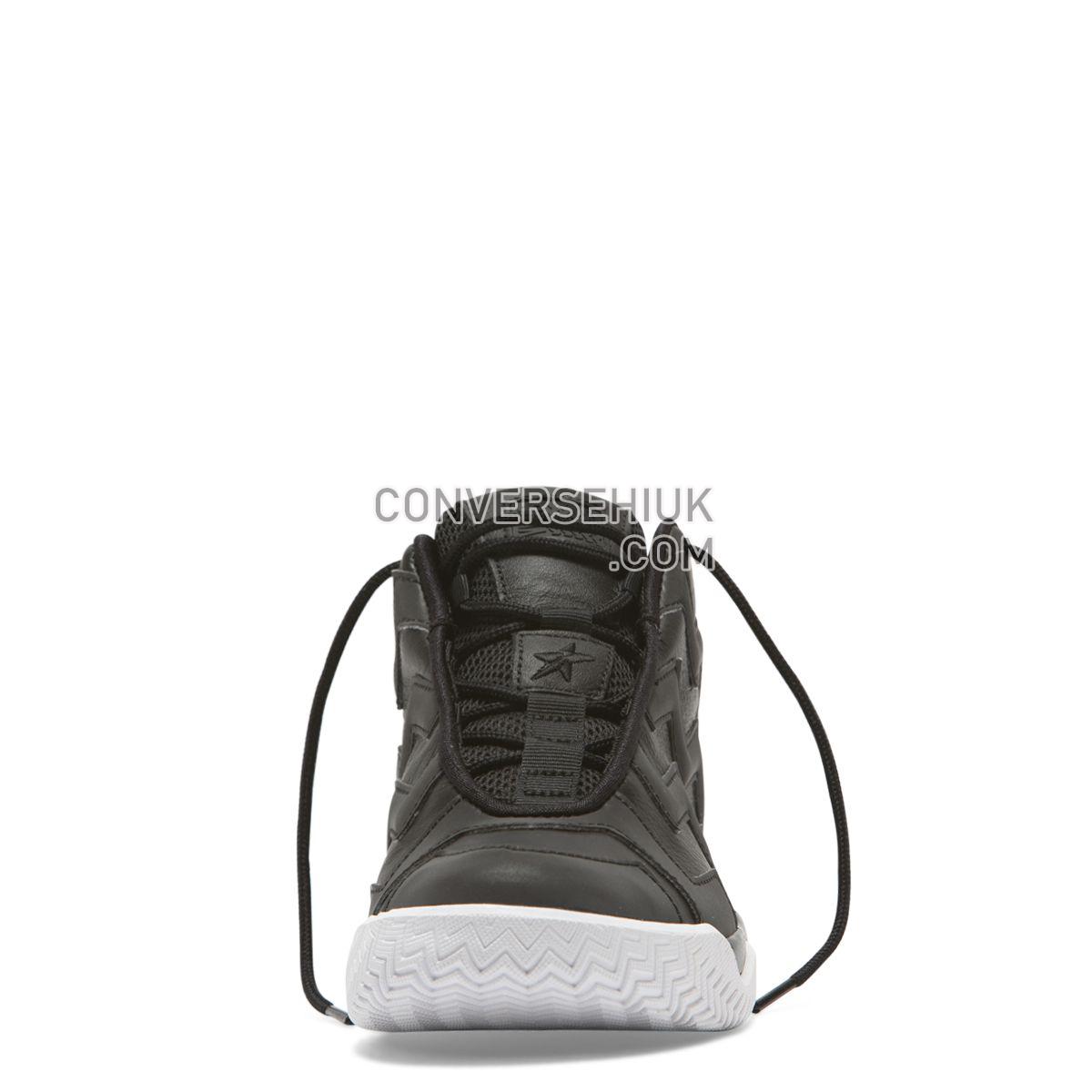 Converse Chuck Taylor All Star VLTG Mission-V Mid Black Mono Black/Black/Black 565063 Shoes