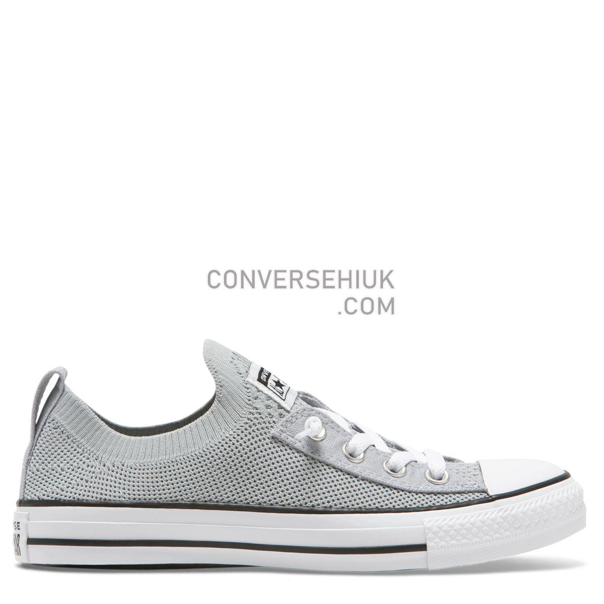 Converse Chuck Taylor All Star Shoreline Knit Slip Low Top Wolf Grey Wolf Grey/White/Black 565232 Shoes