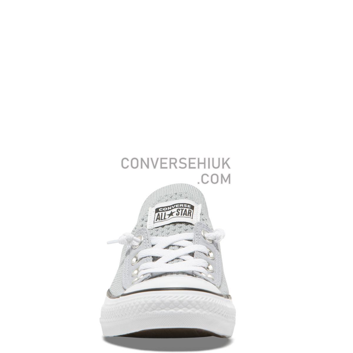 Converse Chuck Taylor All Star Shoreline Knit Slip Low Top Wolf Grey Wolf Grey/White/Black 565232 Shoes