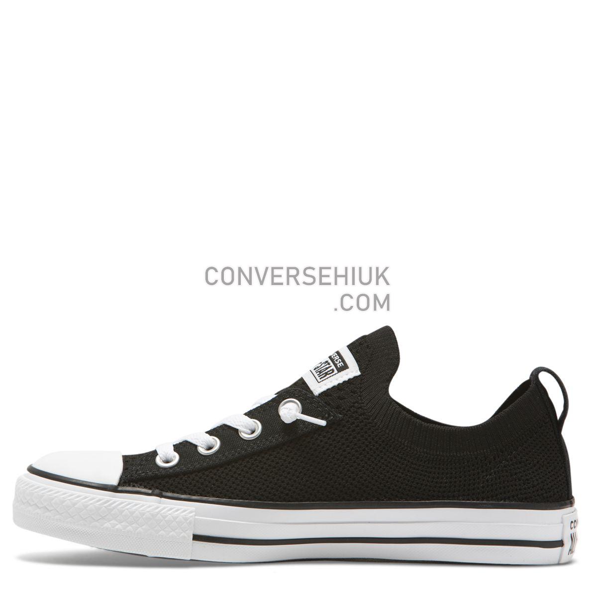 Converse Chuck Taylor All Star Shoreline Knit Slip Low Top Black Black/White/Black 565489 Shoes