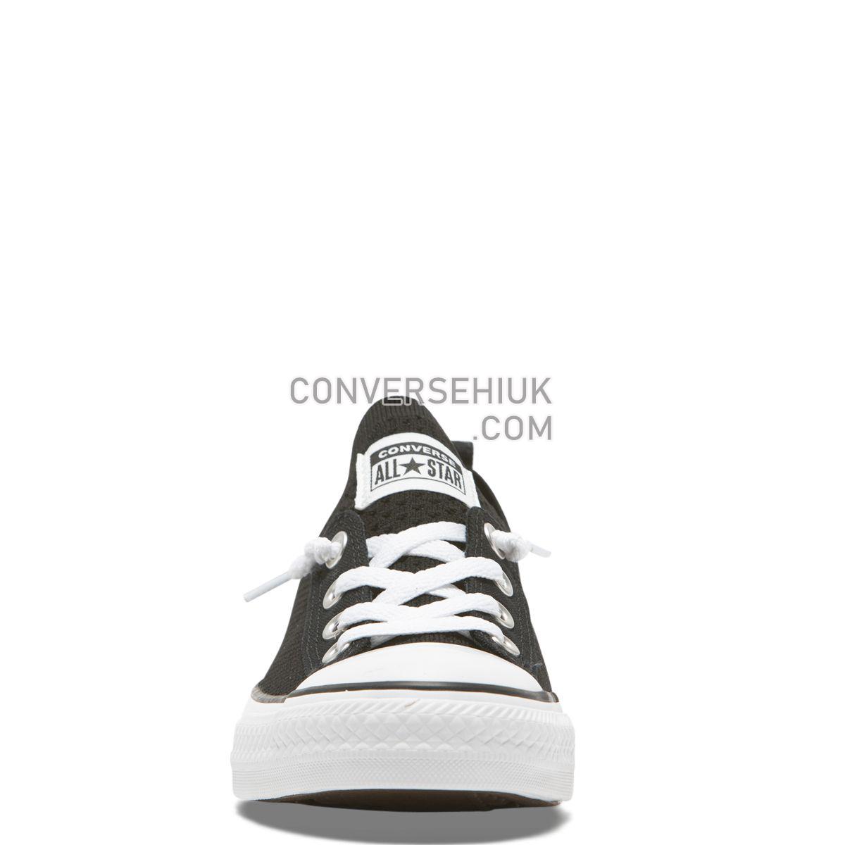 Converse Chuck Taylor All Star Shoreline Knit Slip Low Top Black Black/White/Black 565489 Shoes