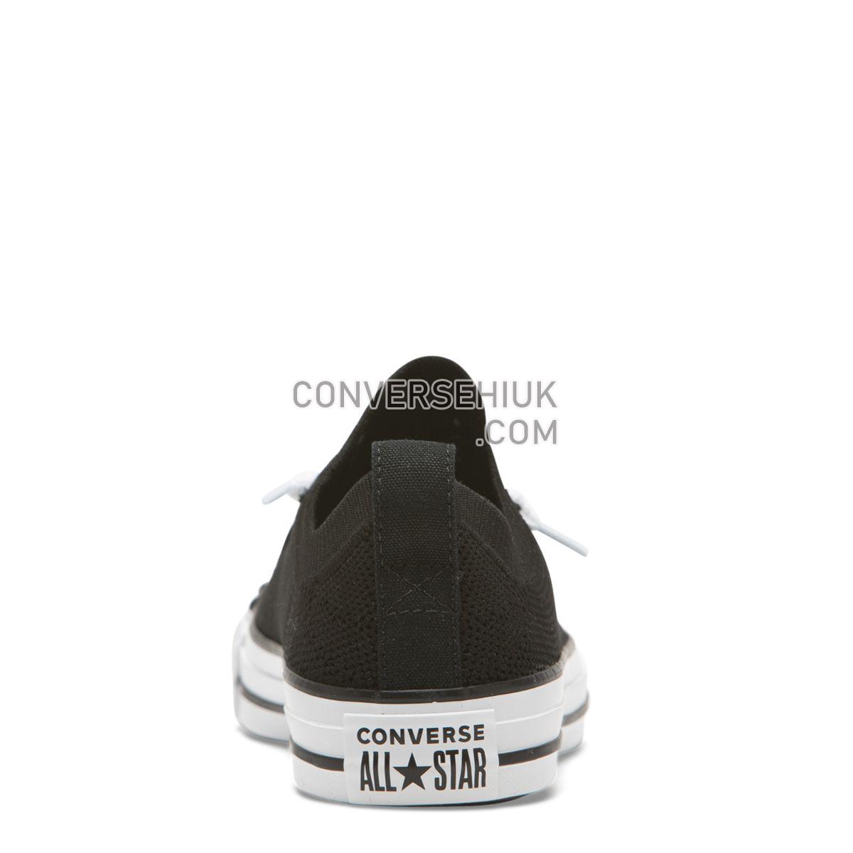 Converse Chuck Taylor All Star Shoreline Knit Slip Low Top Black Black/White/Black 565489 Shoes