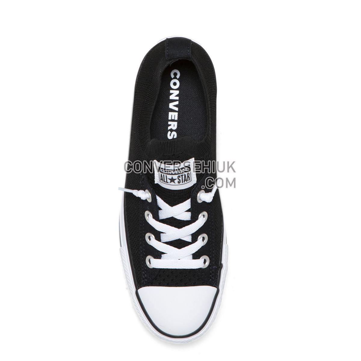 Converse Chuck Taylor All Star Shoreline Knit Slip Low Top Black Black/White/Black 565489 Shoes