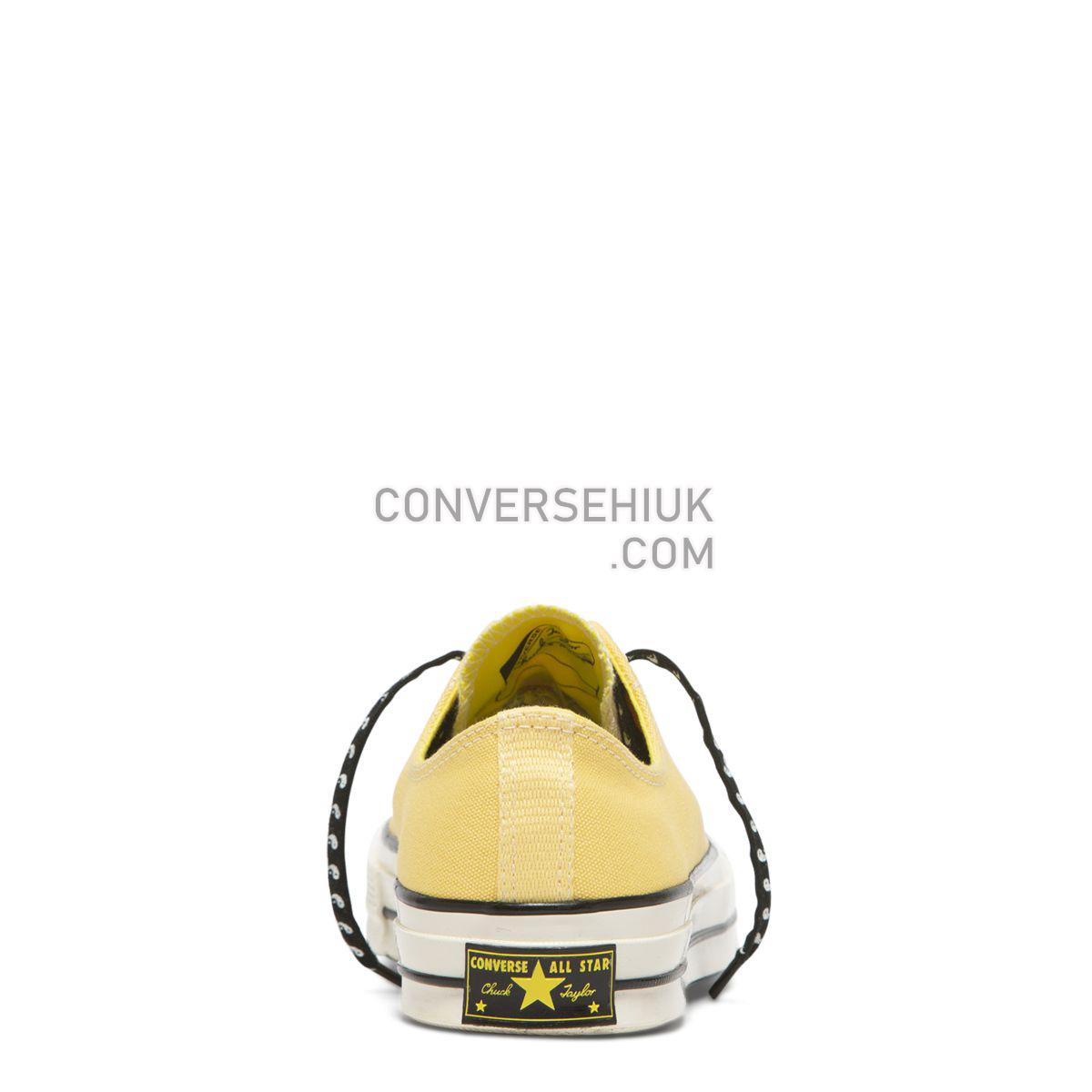 Converse Chuck Taylor All Star 70 Psy-Kicks Low Top Butter Yellow Butter Yellow/Fresh Yellow/Egret 164214 Shoes