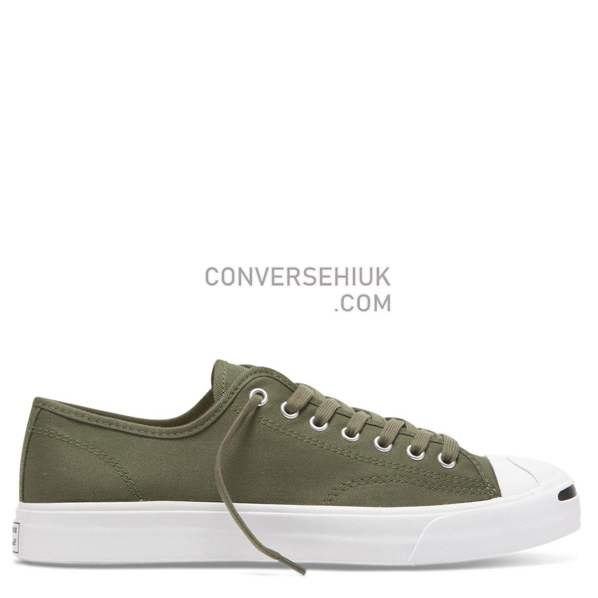 Converse Jack Purcell Twill Low Top Field Surplus Field Surplus/White/Black 164105 Shoes