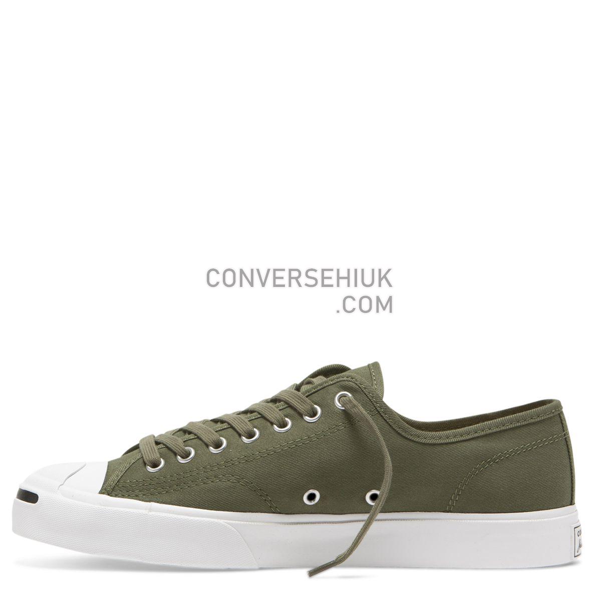 Converse Jack Purcell Twill Low Top Field Surplus Field Surplus/White/Black 164105 Shoes