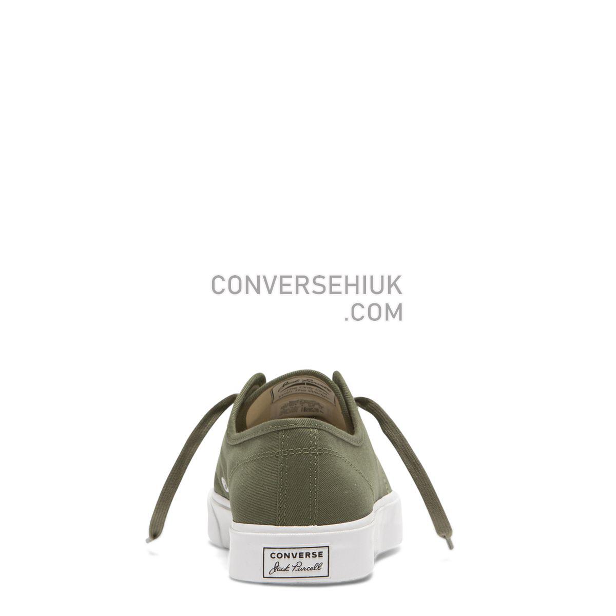 Converse Jack Purcell Twill Low Top Field Surplus Field Surplus/White/Black 164105 Shoes