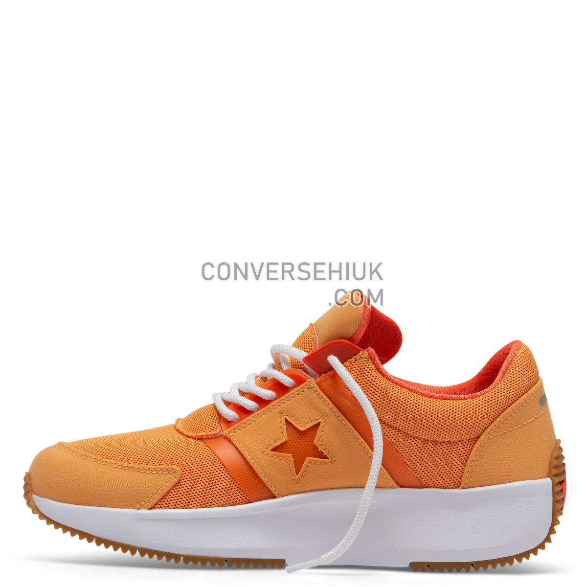 Converse Run Star Retro Glow Low Top Melon Baller Melon Baller/Turf Orange/White 164290 Shoes