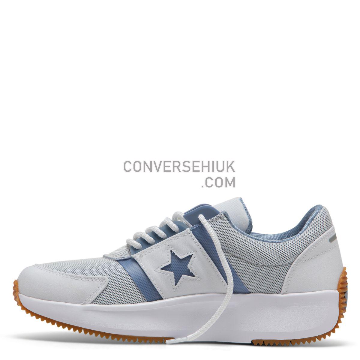 Converse Run Star Retro Glow Low Top Wild White White/Indigo Fog/White 164292 Shoes