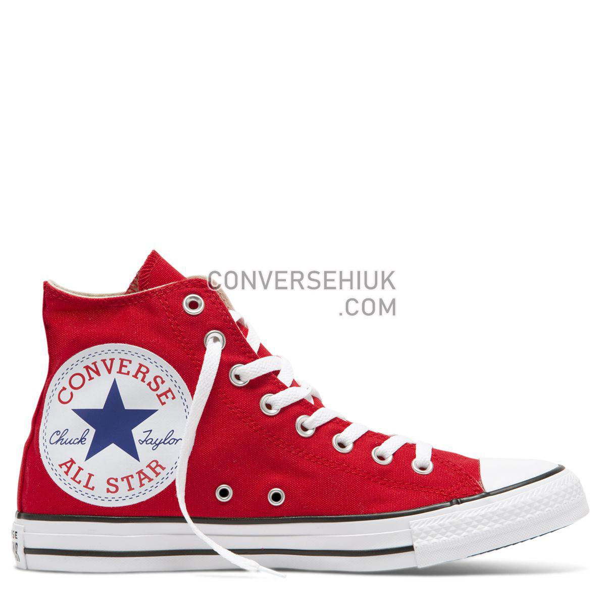 Converse Chuck Taylor All Star Oversized Logo High Top Red Red/White/Black 165695 Shoes