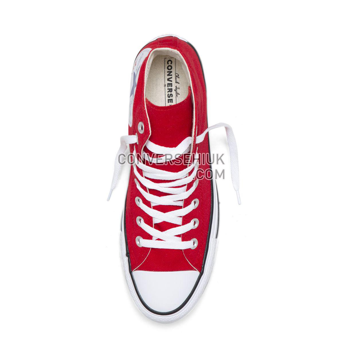 Converse Chuck Taylor All Star Oversized Logo High Top Red Red/White/Black 165695 Shoes