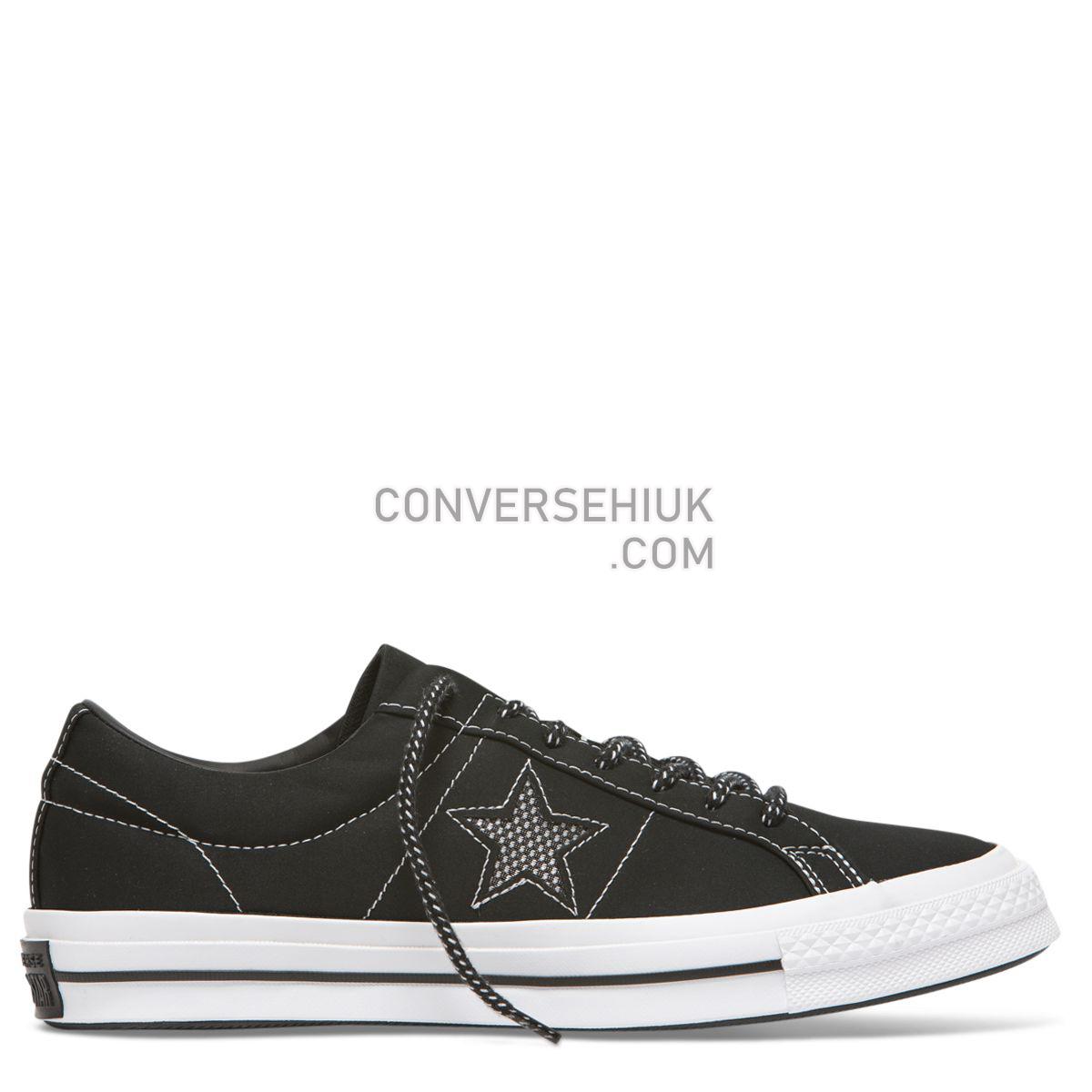 Converse One Star Get Tubed Low Top Black Black/White/Fresh Yellow 164221 Shoes