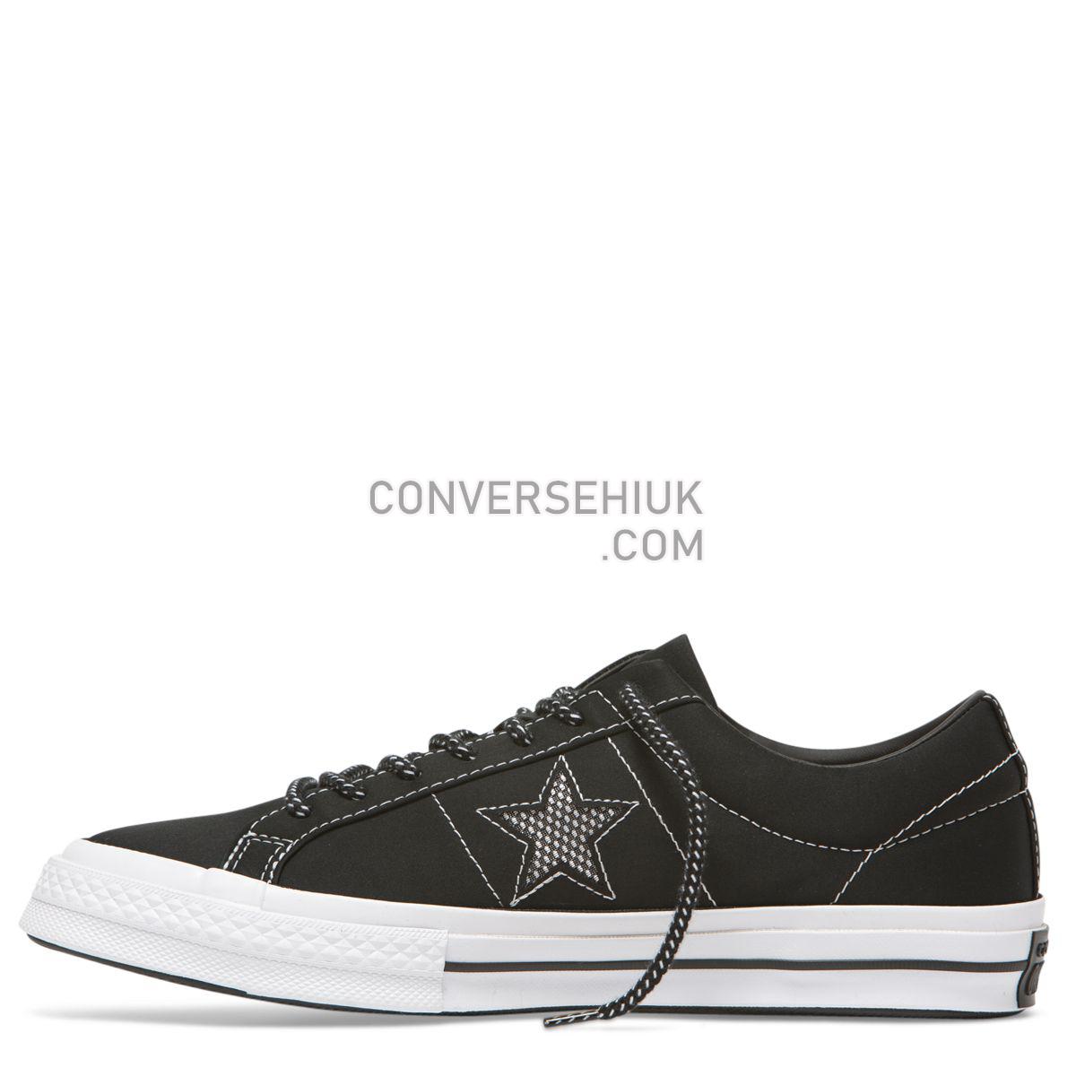 Converse One Star Get Tubed Low Top Black Black/White/Fresh Yellow 164221 Shoes