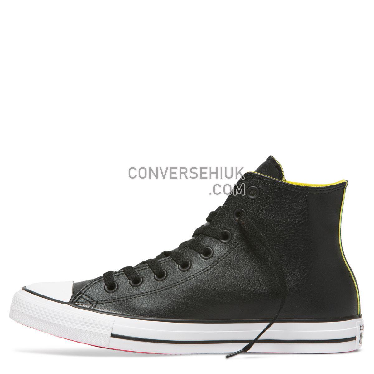 Converse Chuck Taylor All Star SL High Top Black Black/Acid Green/White 165664 Shoes