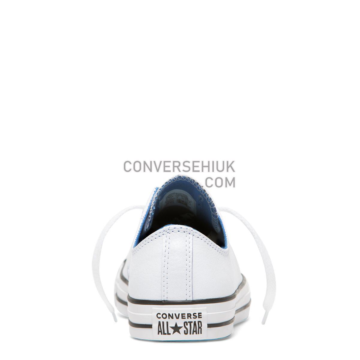 Converse Chuck Taylor All Star SL Low Top White White/Totally Blue/White 165667 Shoes