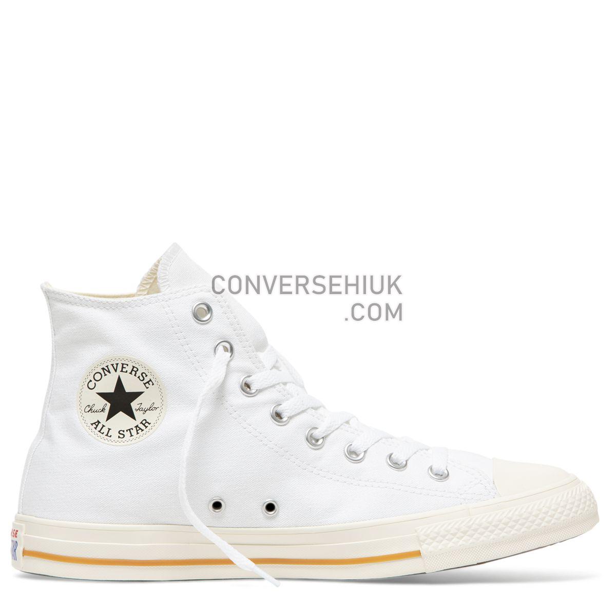 Converse Chuck Taylor All Star Cali Wash High Top White White/Egret/Egret 165690 Shoes