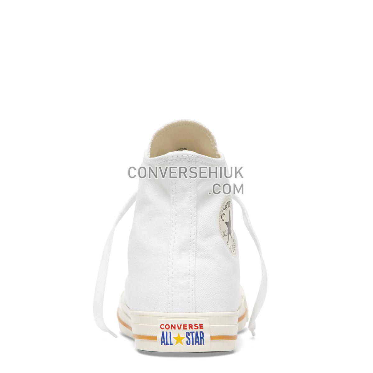 Converse Chuck Taylor All Star Cali Wash High Top White White/Egret/Egret 165690 Shoes