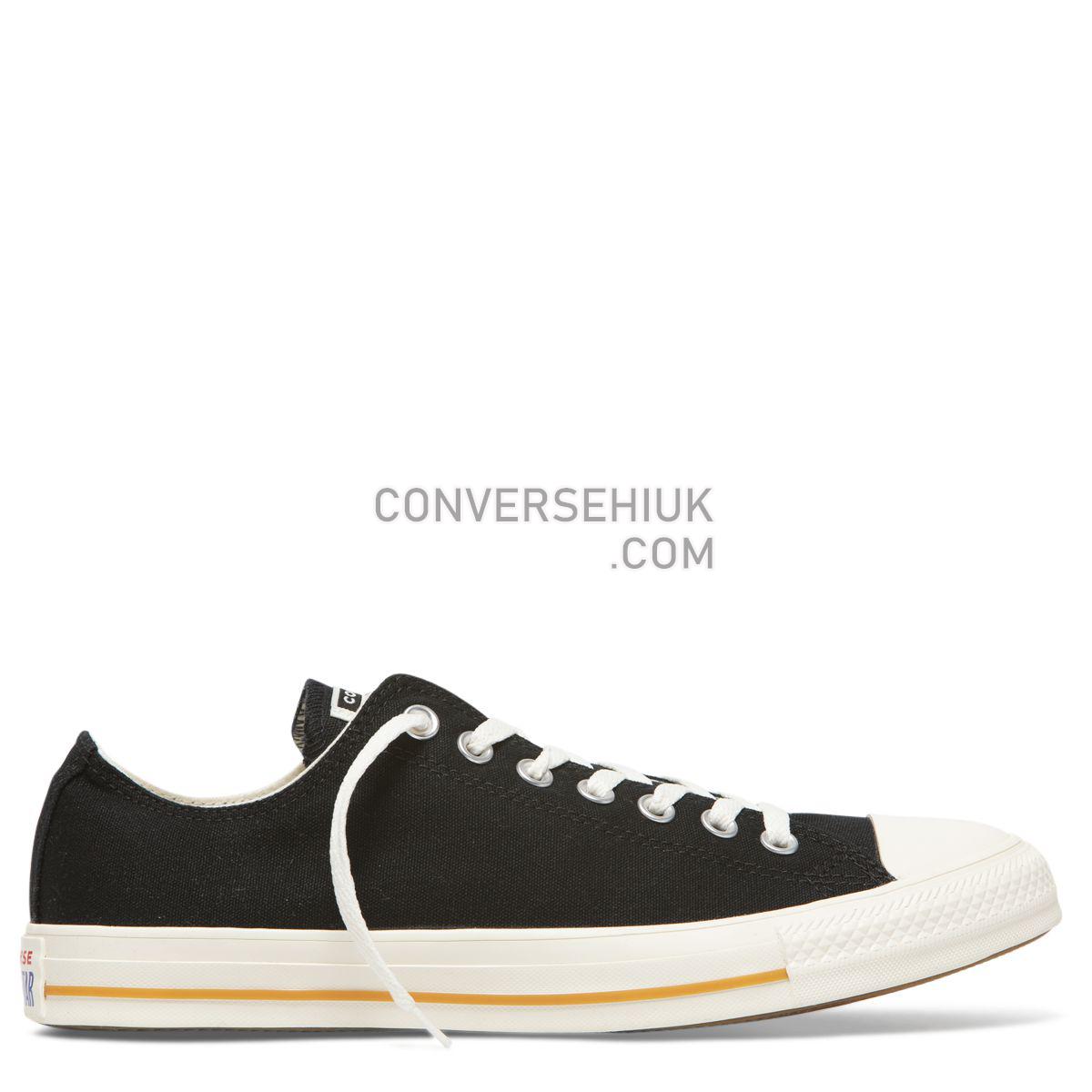 Converse Chuck Taylor All Star Cali Wash Low Top Black Black/Egret/Egret 165691 Shoes