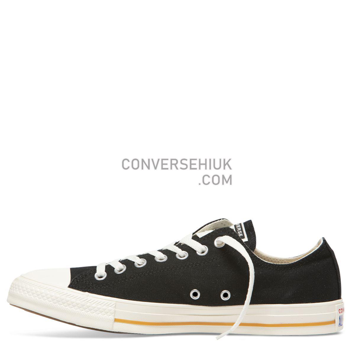 Converse Chuck Taylor All Star Cali Wash Low Top Black Black/Egret/Egret 165691 Shoes