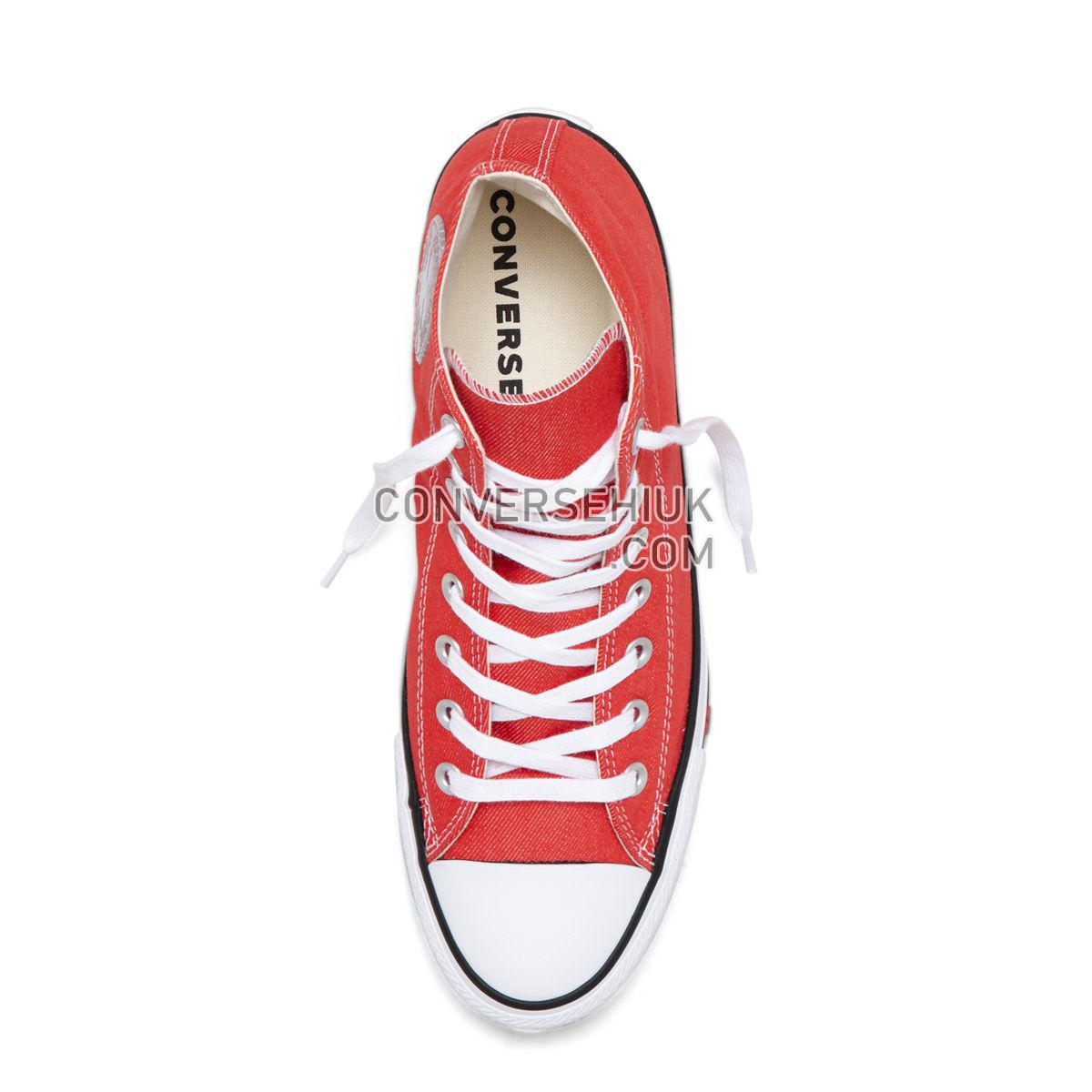 Converse Chuck Taylor All Star Denim Love High Top Sedona Red Sedona Red/Black/White 163305 Shoes