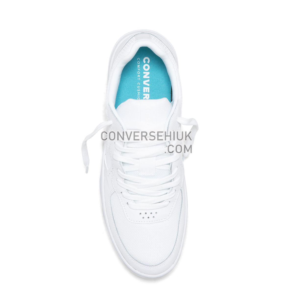 Converse Rival Leather Low Top White White/White/Gum 163206 Shoes