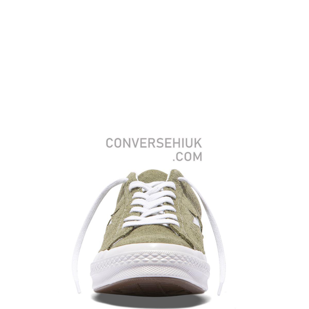 Converse One Star Vintage Suede Low Top Field Surplus Field Surplus/White/White 161576 Shoes